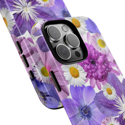 Lavender Blossom Floral Mobile Case