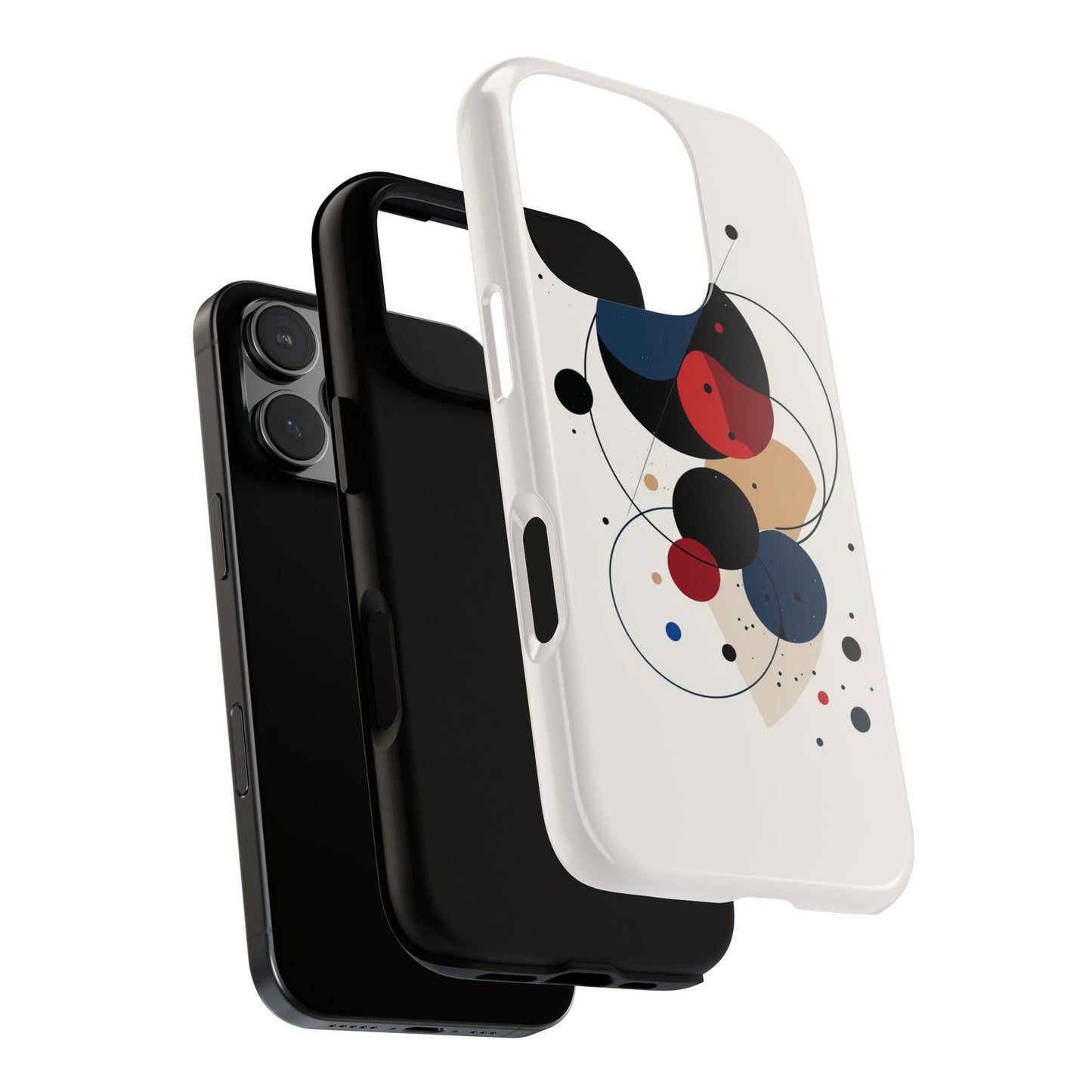 Celestial Flow – Abstract Minimal Art Phone Case for iPhone, Samsung & Pixel