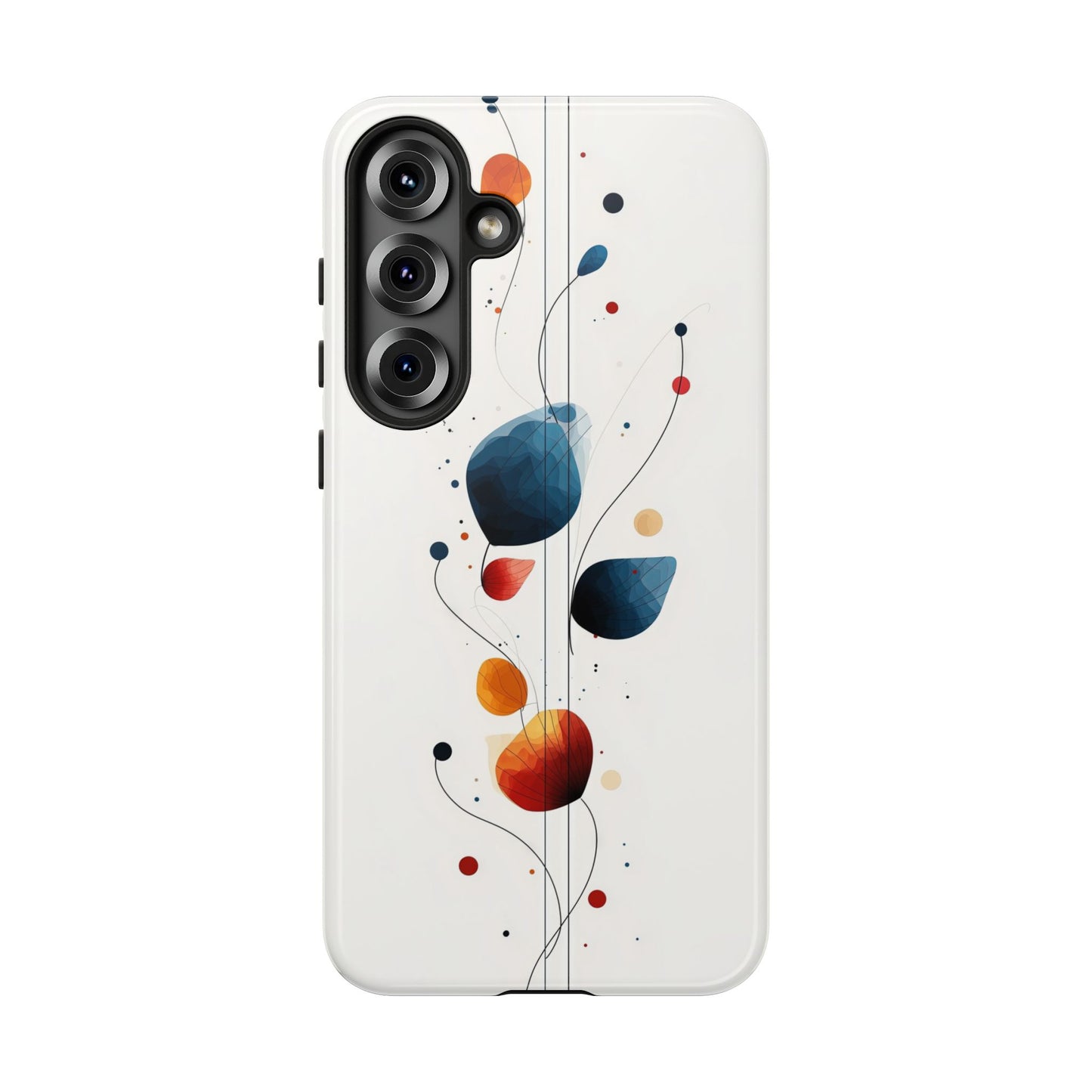 Celestial Dots Abstract Phone Case – Space-Inspired Art for iPhone, Samsung & Pixel