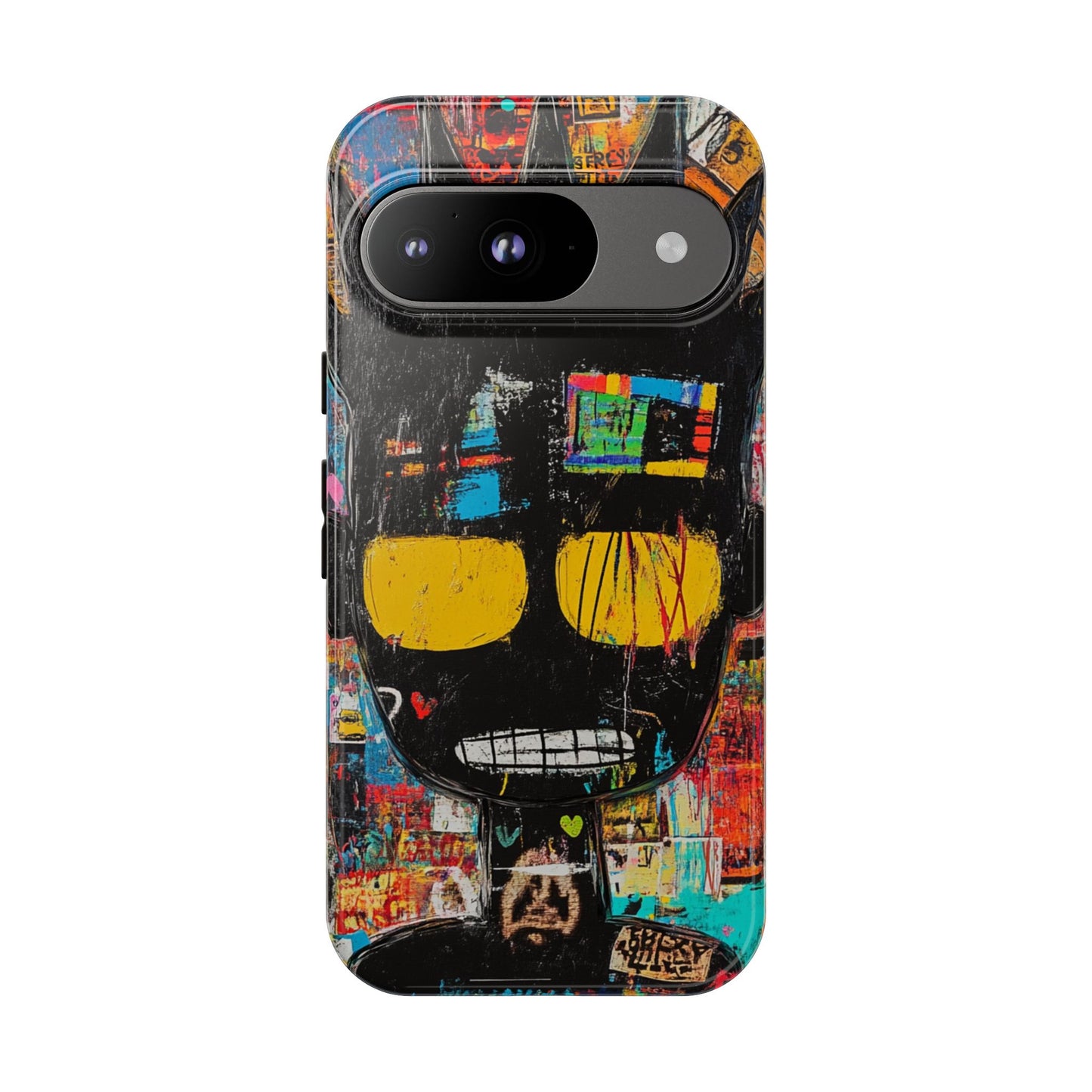Jean-Michel Basquiat Phone Case – Contemporary Art Design - iPhone, Samsung & Google Pixel Cover - Artistic Painting Case,  Art Lover Gift