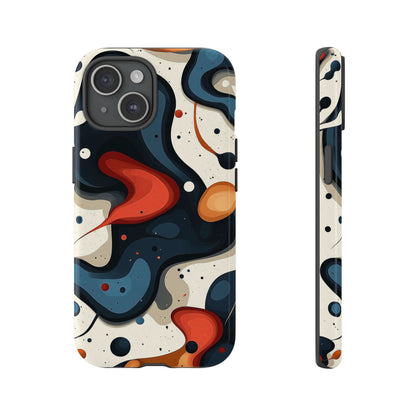 Molten Drift – Abstract Art Phone Case for iPhone, Samsung & Pixel