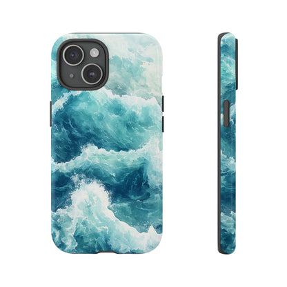 Seafoam Serenity Watercolor Phone Case for iPhone, google Pixel & Samsung