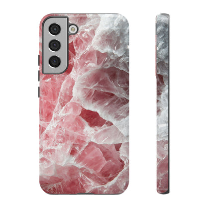 Rose Quartz Crystal Phone Case for iPhone, Samsung & Google Pixel