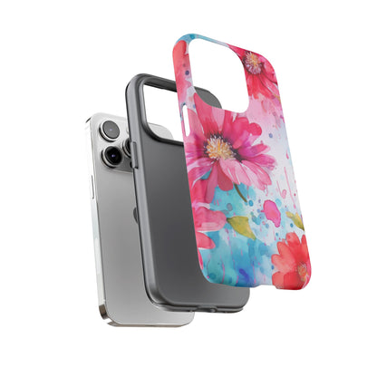 Watercolor Bloom Floral Mobile Case