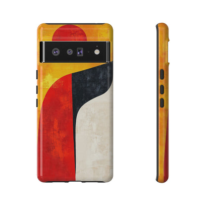 Solar Shift – Bold Abstract Minimalist Phone Case for iPhone, Samsung & Pixel