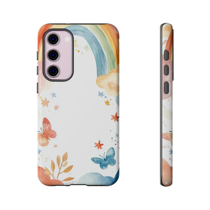 Dreamy Skies & Rainbows Watercolor Phone Case for iPhone, google Pixel & Samsung