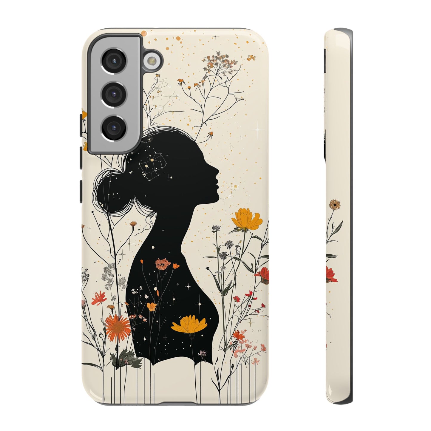Celestial Bloom Boho Phone Case for iPhone, Pixel & Samsung