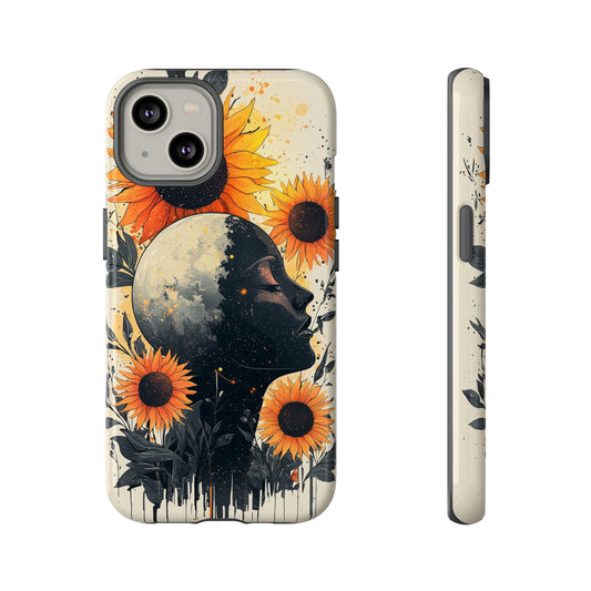 Boho Lunar Bloom Phone Case for iPhone, Pixel & Samsung