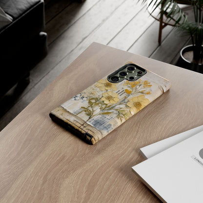 Vintage Botanical Floral Mobile Case