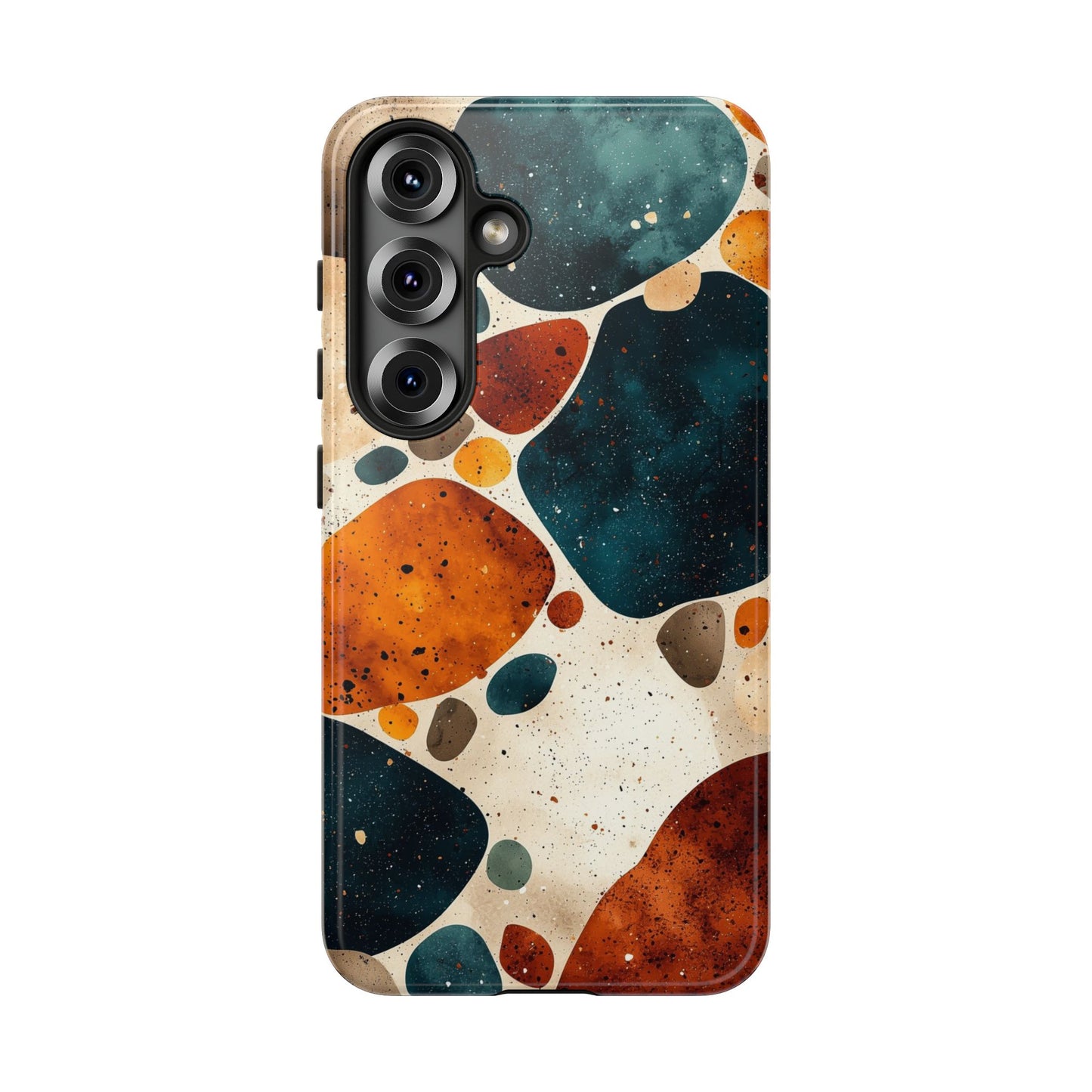 Earthy Terrazzo Stone Phone Case for iPhone, google Pixel & Samsung