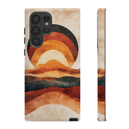 Boho Desert Sunrise Phone Case for iPhone, Pixel & Samsung