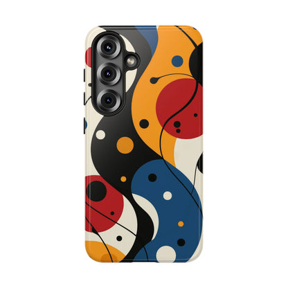 Bauhaus Style Terrazzo Phone Case – iPhone, Google Pixel, Samsung