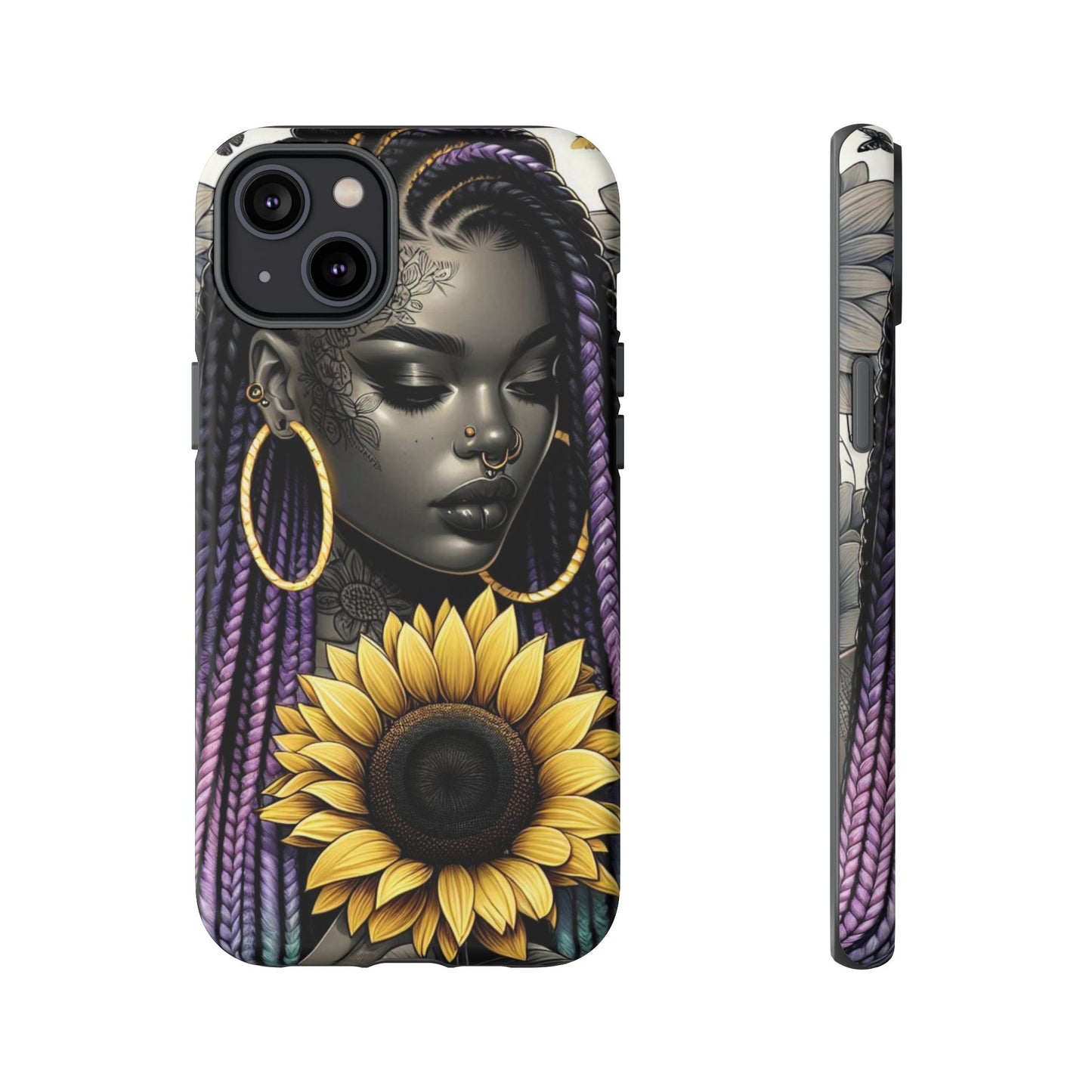Sunflower Soul Art Mobile Case