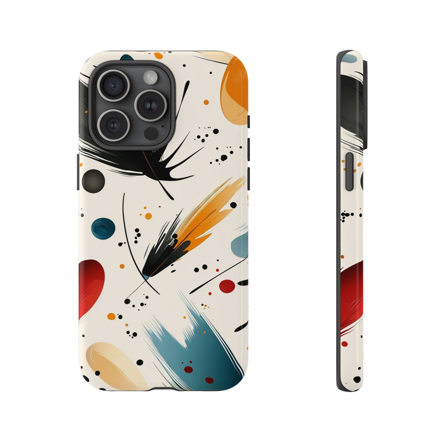 Feathered Motion Abstract Phone Case  for iPhone, Samsung & Pixel