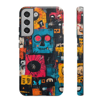 Jean-Michel Basquiat Art Phone Case – Modern Aesthetic Cover - iPhone, Samsung & Google Pixel Cover - Artistic Painting Case,  Art Lover Gift