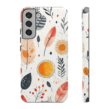 Sunshine & Feathers Boho Phone Case for iPhone, Pixel & Samsung