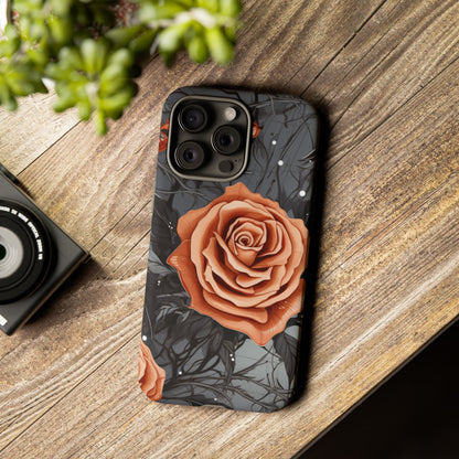 Mystic Noir Rose Mobile Case