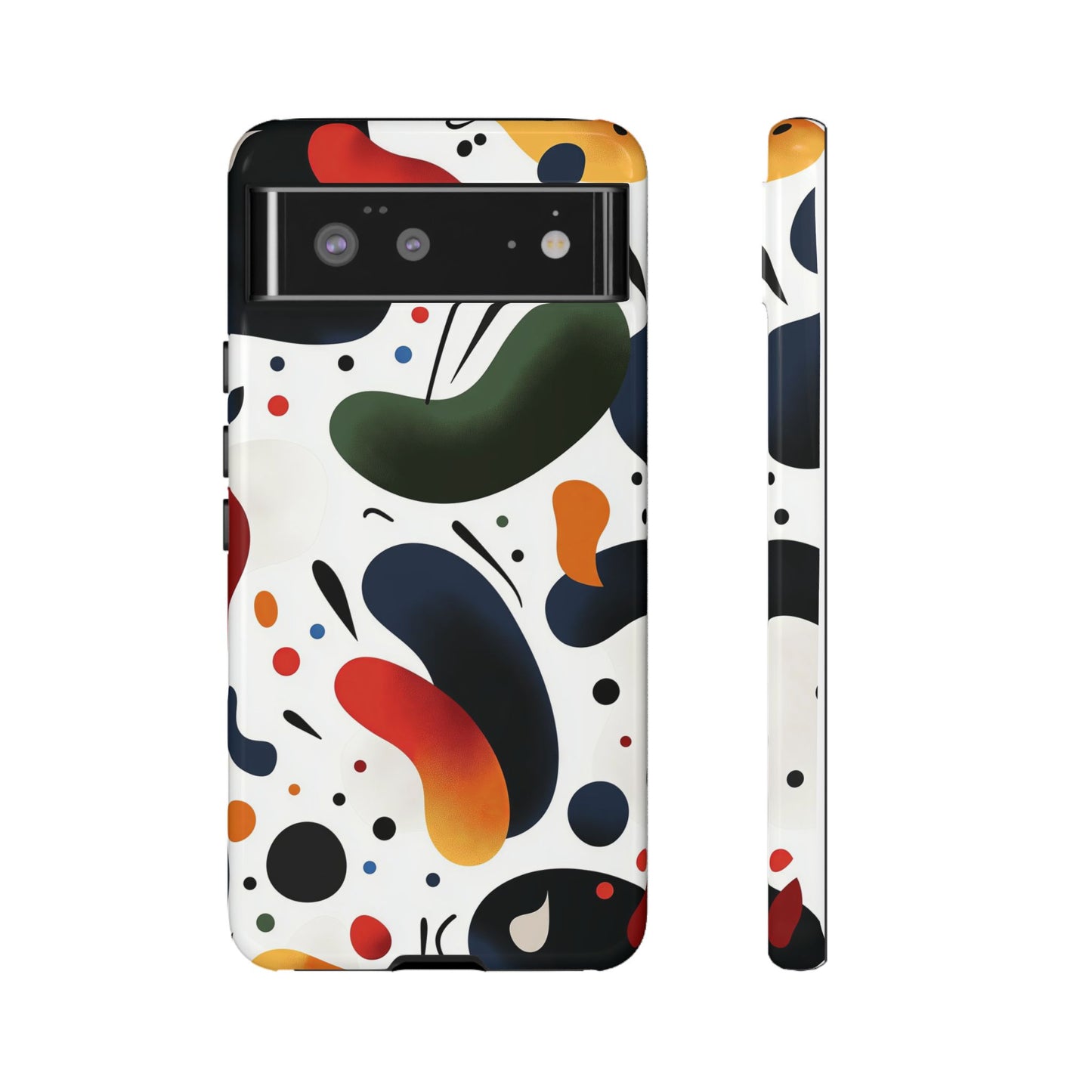 Playful Pop Flow – Abstract Color Splash Case for iPhone, Google Pixel & Samsung