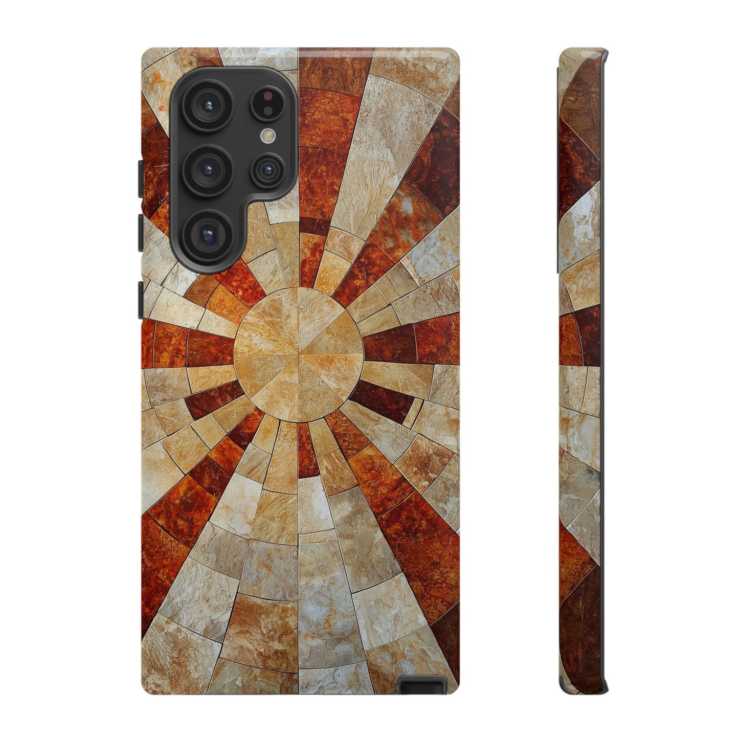 Boho Radiance Stone Mosaic Phone Case for iPhone, Pixel & Samsung