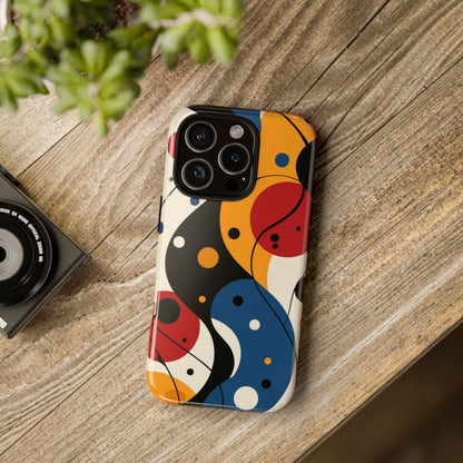 Bauhaus Style Terrazzo Phone Case – iPhone, Google Pixel, Samsung