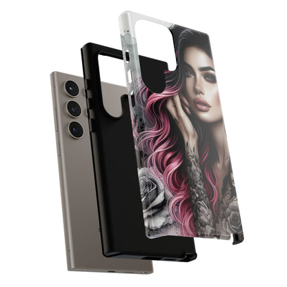 Tattooed Elegance – Gothic Art Mobile Cover