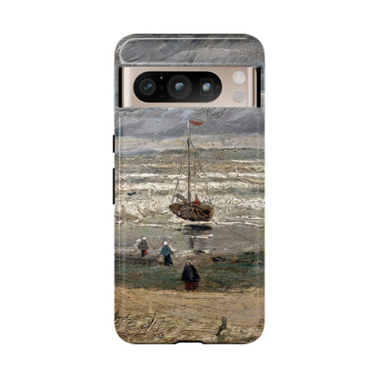 Vincent Van Gogh Phone Case - iPhone, Samsung, Google Pixel Cover - Ocean & Boat Painting Phone Case - Van Gogh Art Gift - Nautical Phone Case, Coastal Life Lover Gift
