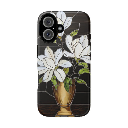 Stained Glass Floral Phone Case