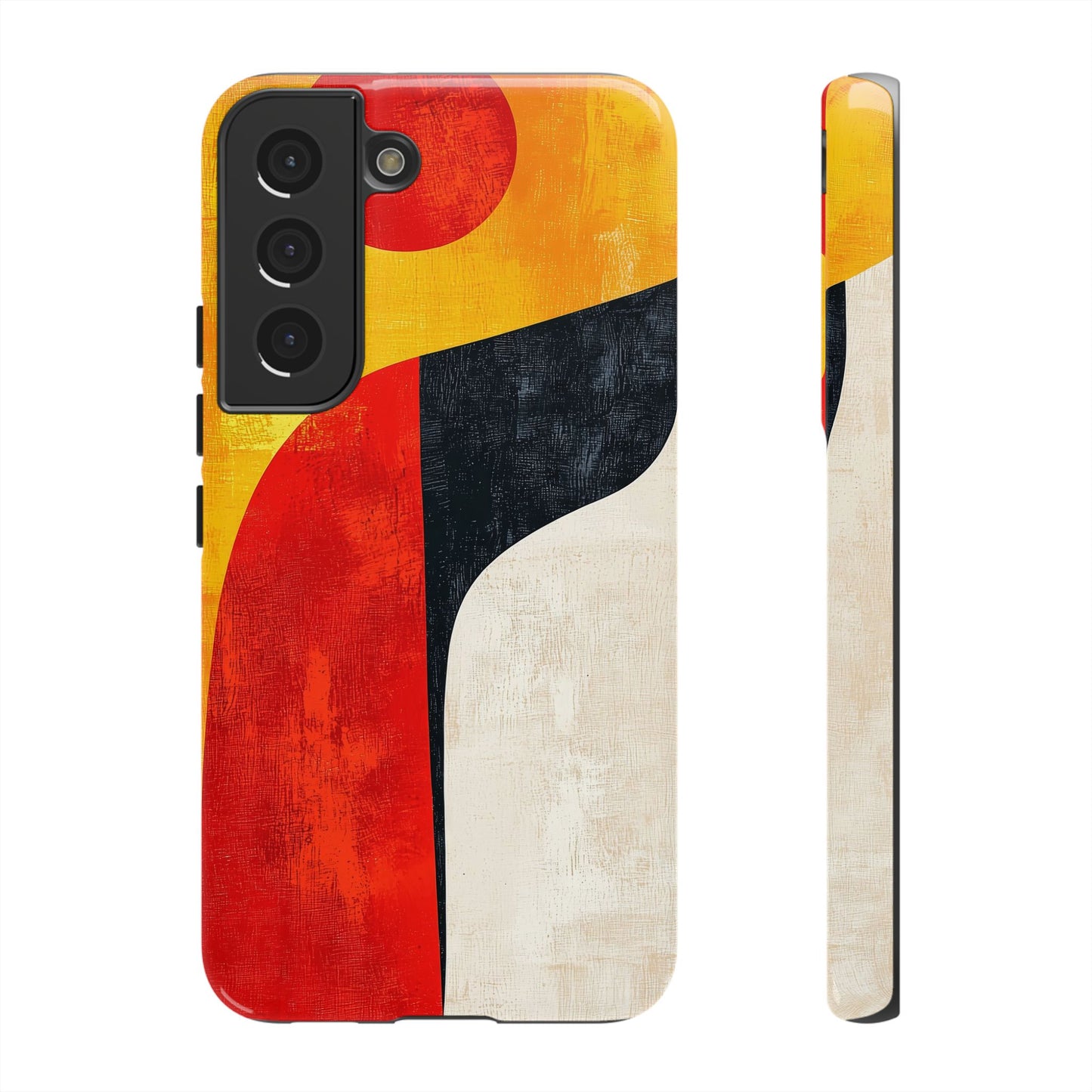 Solar Shift – Bold Abstract Minimalist Phone Case for iPhone, Samsung & Pixel