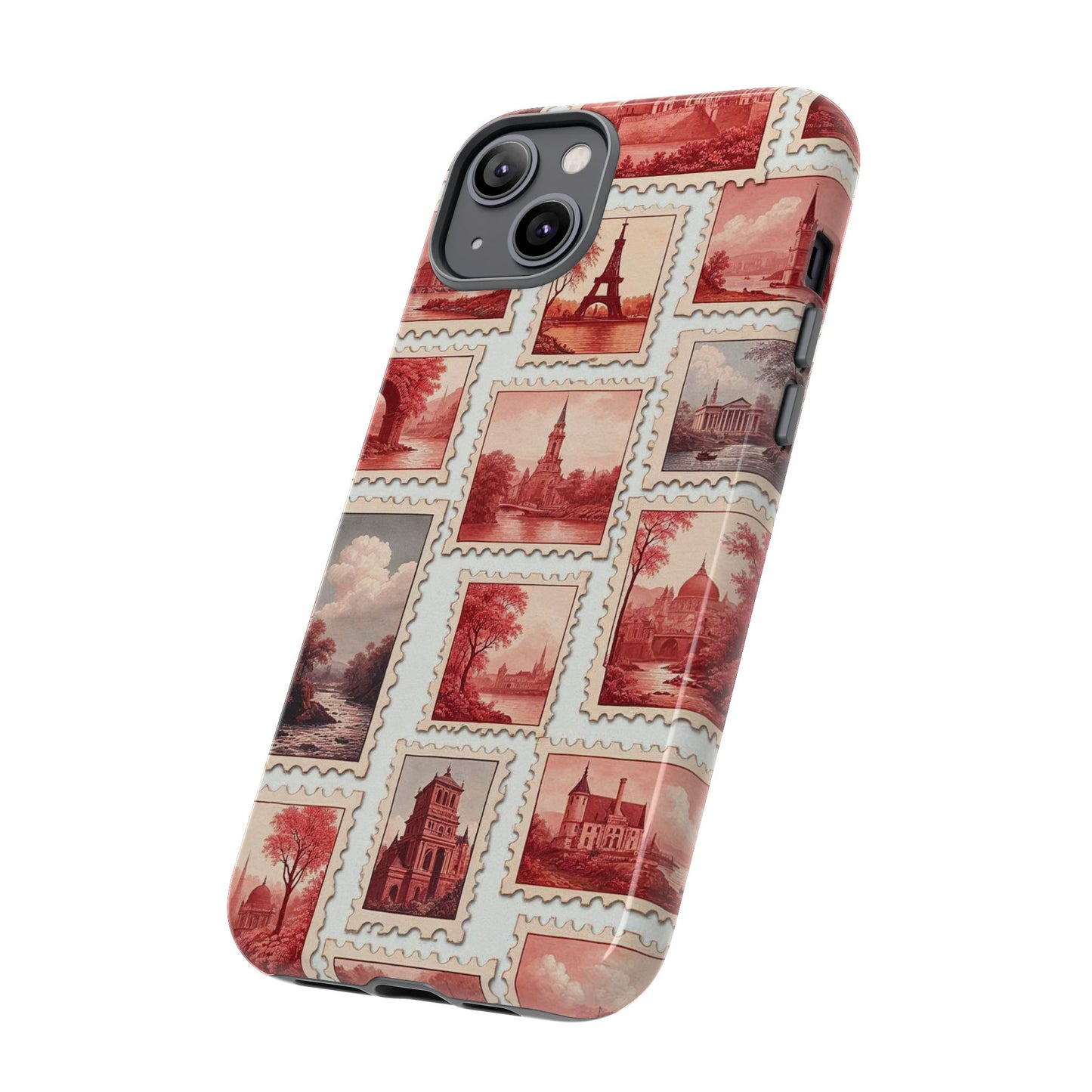 Vintage Postcard Stamps Phone Case