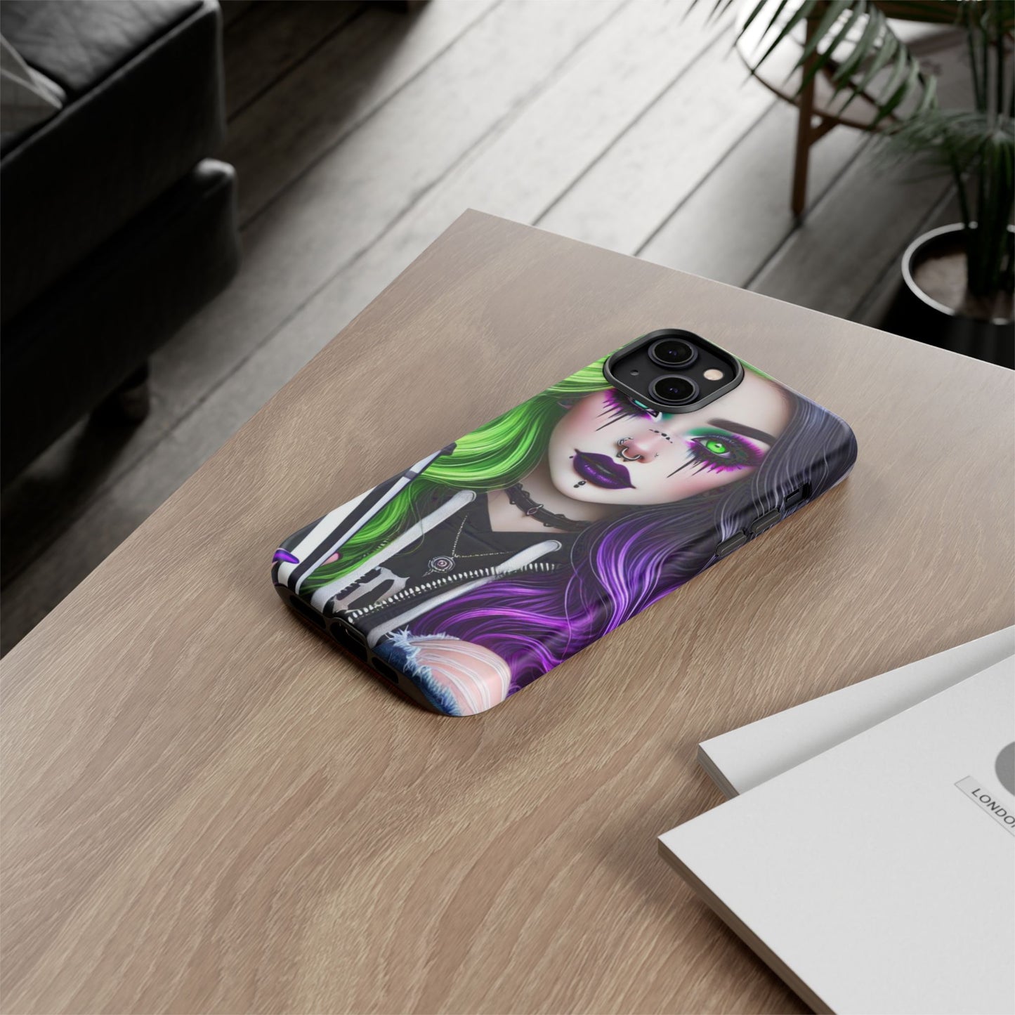 Neon Nightmare – Gothic Punk & Alternative Aesthetic Mobile Cover