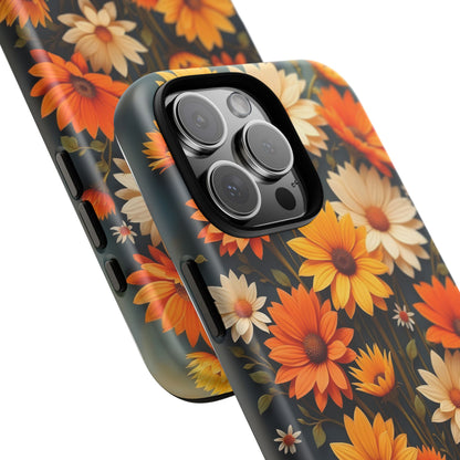 Boho Vibrant Floral Tapestry Case Design, Iphone Case