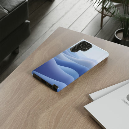 Intricate Abstract Wavy Landscape phone case