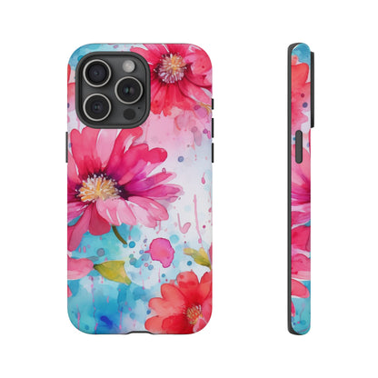 Watercolor Bloom Floral Mobile Case