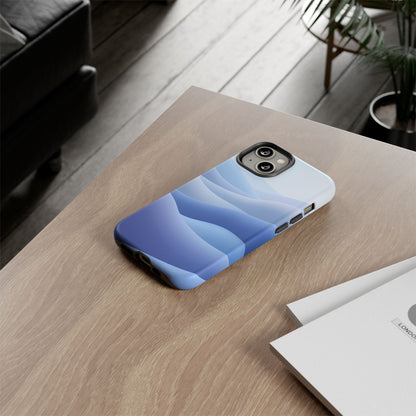 Intricate Abstract Wavy Landscape phone case