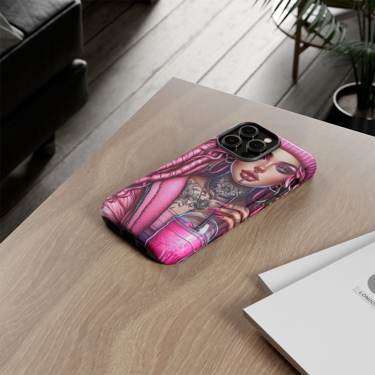 Pink Rebellion – Edgy Street Style & Tattooed Chic Mobile Cover