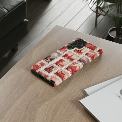 Vintage Postcard Stamps Phone Case