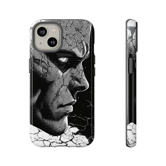 Shattered Reflections of a Symbiotic Soul: The Rise of a Dark Anti-Hero Phone Case for iPhone, Samsung & Pixel