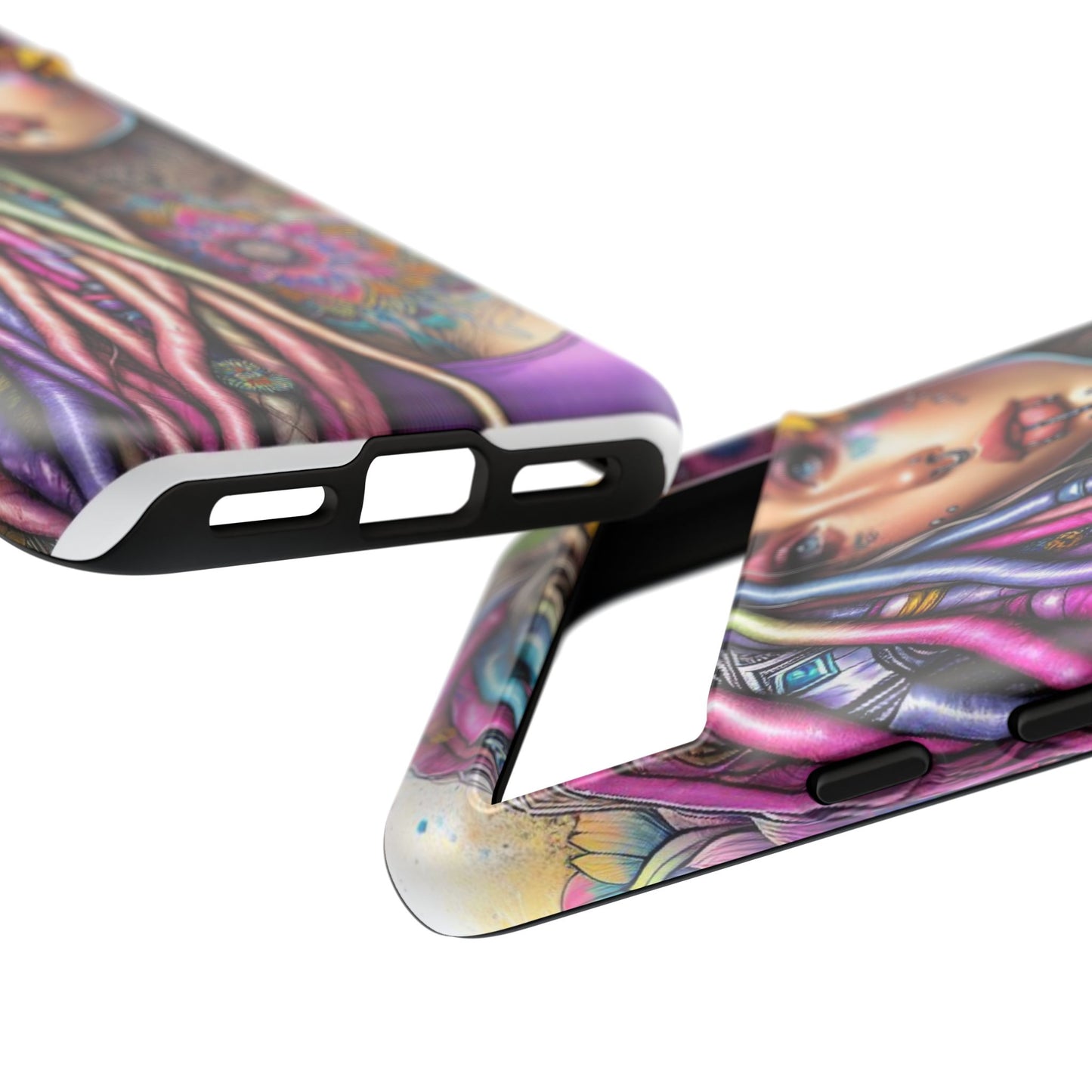 Boho Mandala Goddess – Ethereal Tattoo Art Mobile Cover