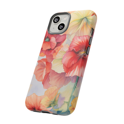 Floral Harmony Watercolor Mobile Case