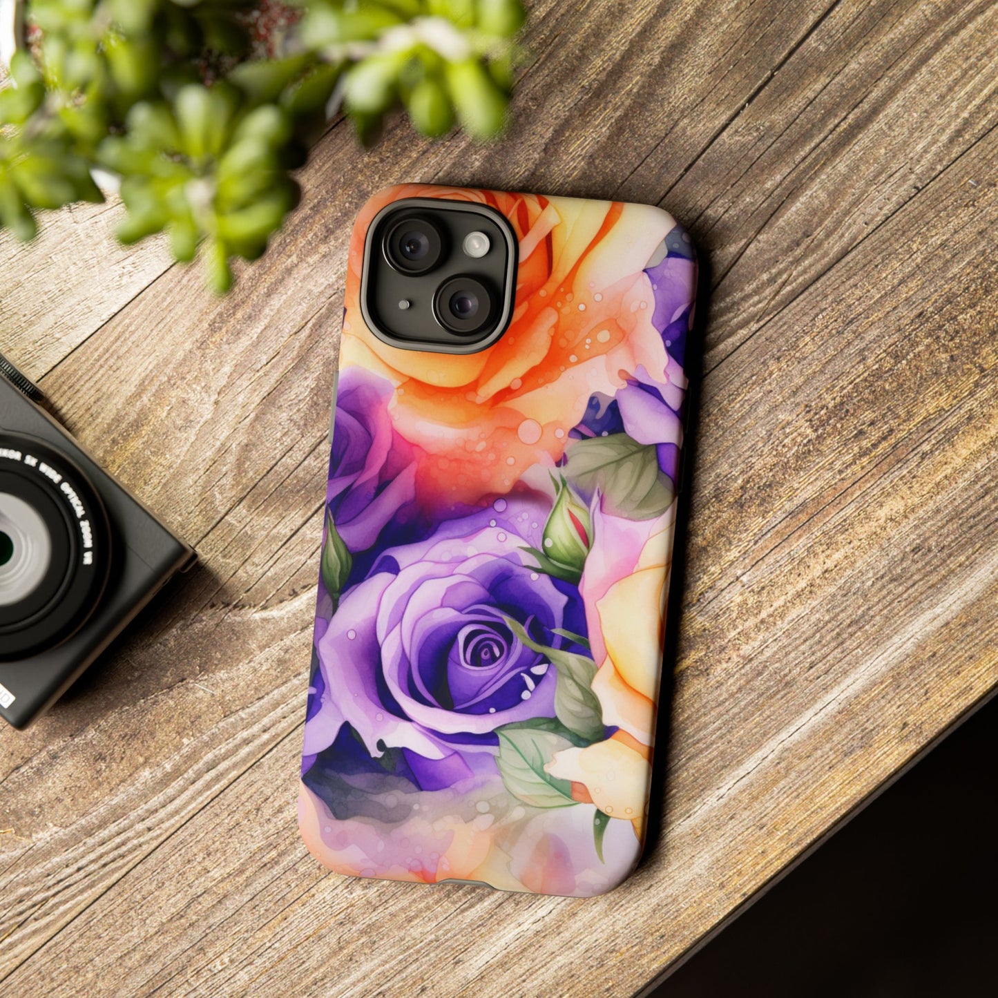 Elegant Rose Blossom Mobile Case