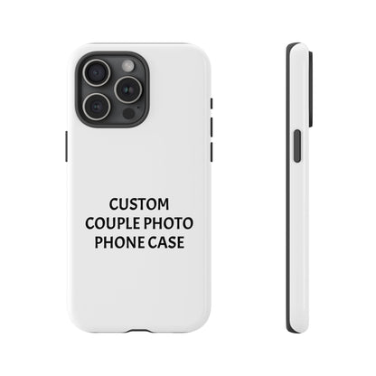 Personalized Custom Couple Photo Phone Case – Add Your Image/Loving Memory – Unique Gift for iPhone, Samsung  & Google Pixel – Protective & Stylish Cover, Couples Gift