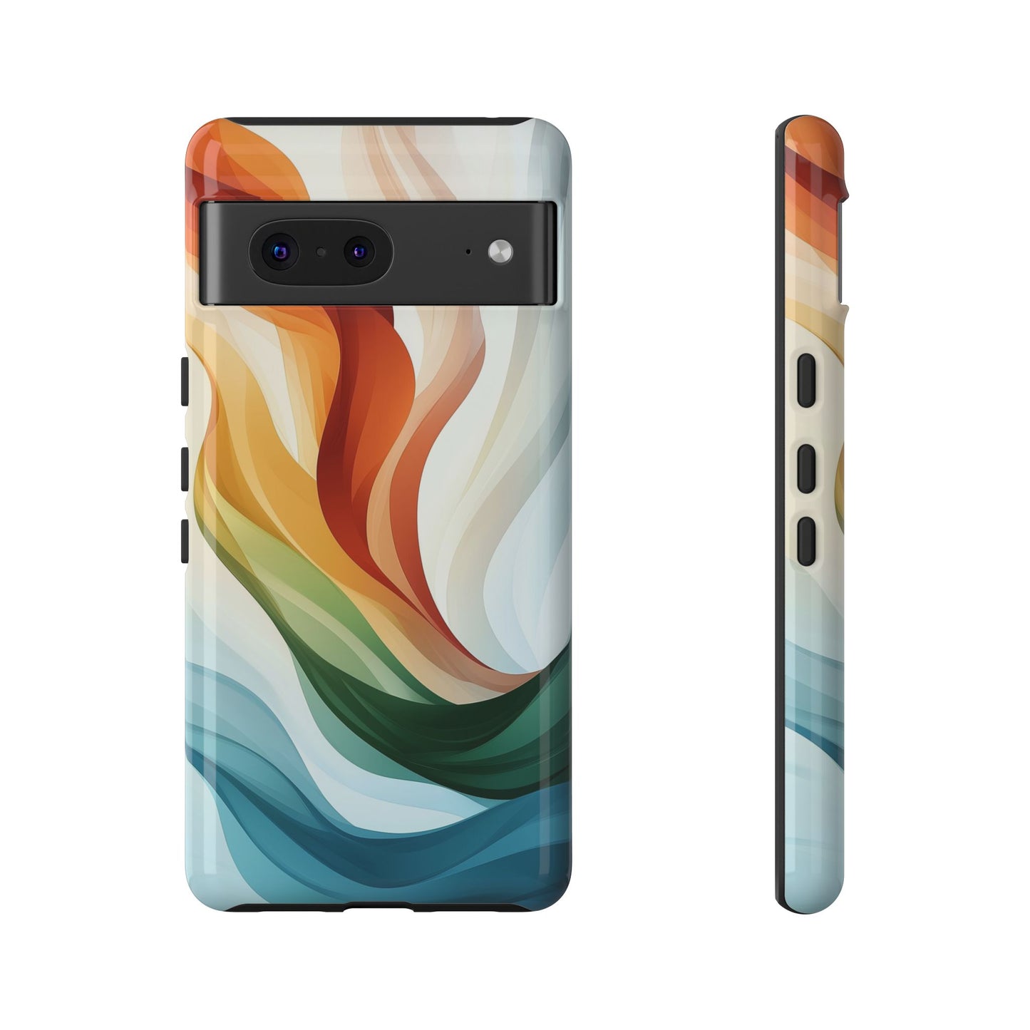 Aurora Stream Watercolor Phone Case for iPhone, google Pixel & Samsung
