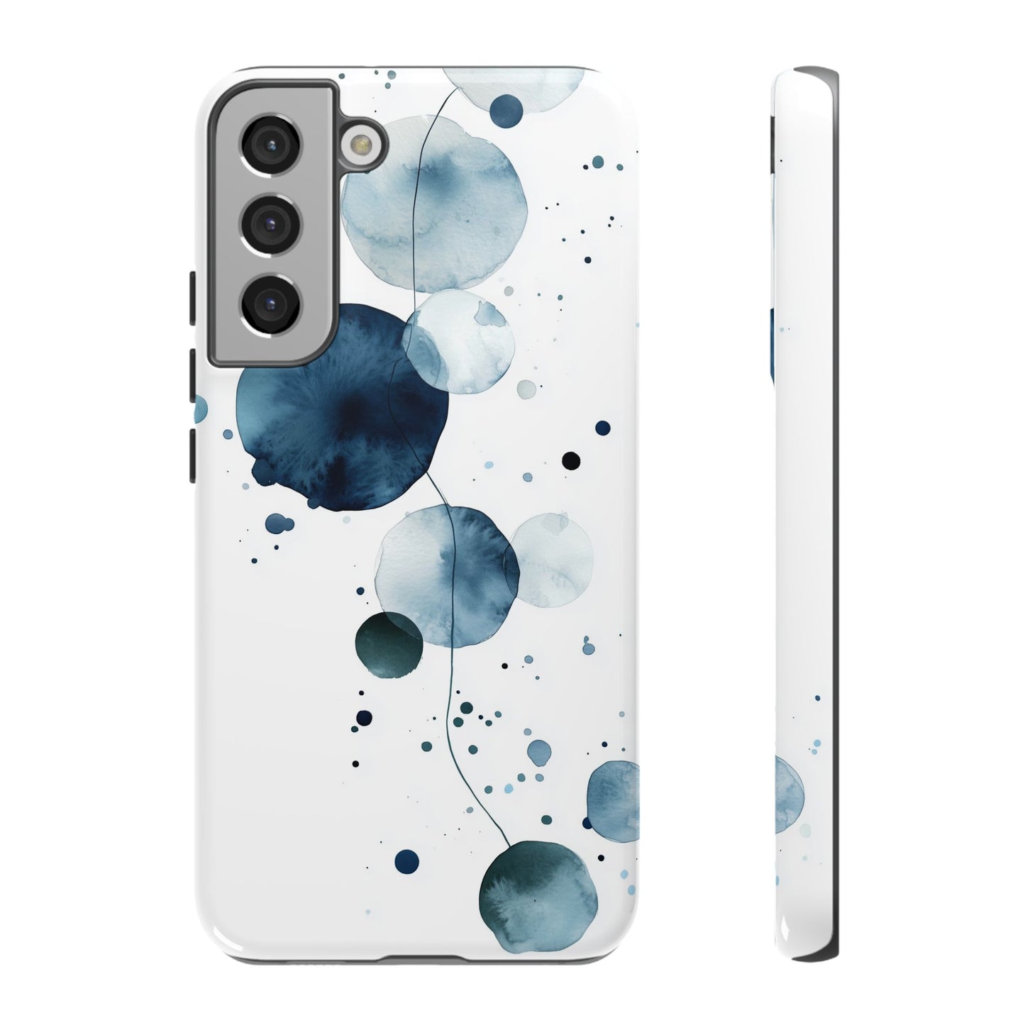 Midnight Drops Watercolor Phone Case for iPhone, google Pixel & Samsung