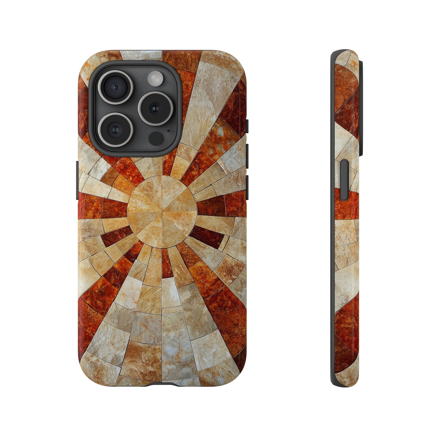 Boho Radiance Stone Mosaic Phone Case for iPhone, Pixel & Samsung