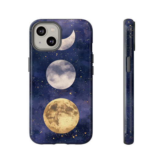Moon Magic Watercolor Phone Case for iPhone, google Pixel & Samsung