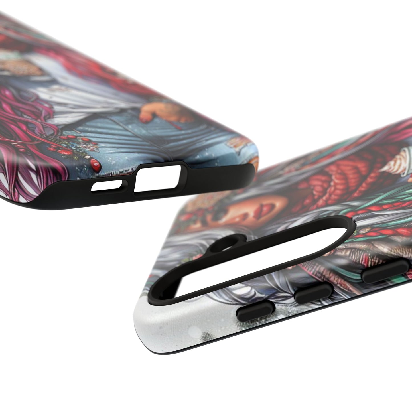 Boho Winter Queen – Cozy Dreads & Holiday Vibes Mobile Cover