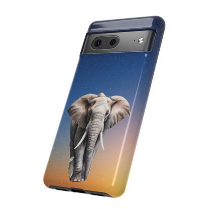 Celestial Elephant Mobile Cover – Dreamy Night Sky Aesthetic