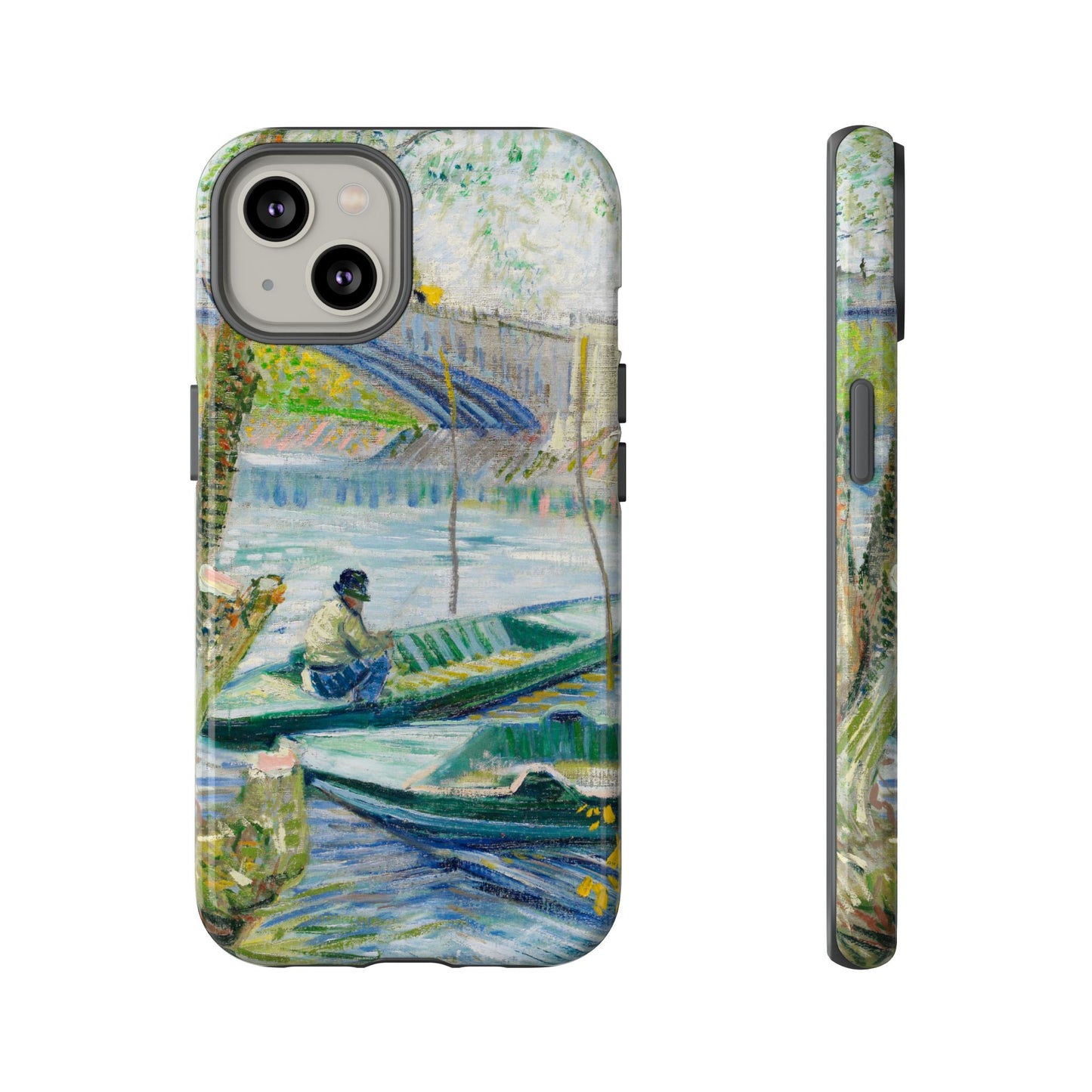Vincent Van Gogh Fisherman Painting Phone Case - Art Case for iPhone, Samsung & Google Pixel