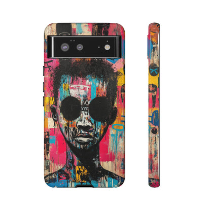 Basquiat Street Art Phone Case – Artistic Phone Protection - iPhone, Samsung & Google Pixel Cover - Artistic Painting Case,  Art Lover Gift
