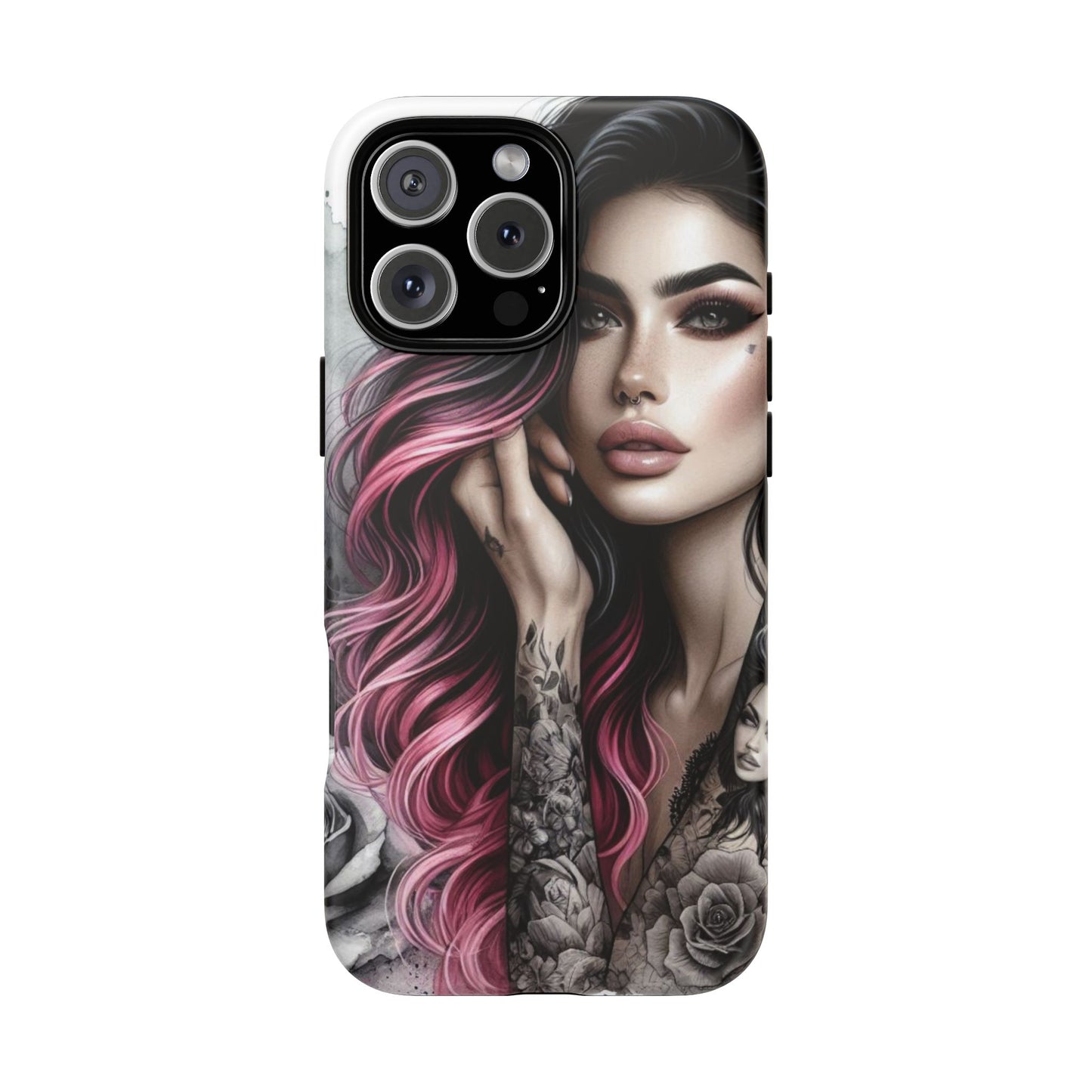 Tattooed Elegance – Gothic Art Mobile Cover